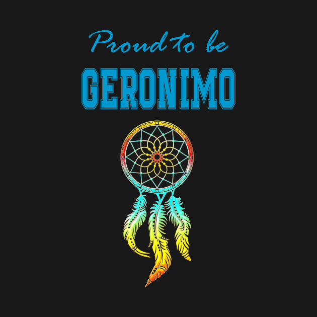 Native American Geronimo Dreamcatcher 48 by Barbara Jane Thomas