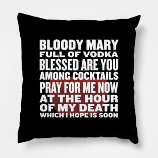 Sterling Archer Bloody Mary Prayer Pillow