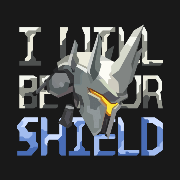 I Will Be Your Shield - Reinhardt Overwatch by No_One