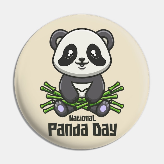 National Panda Day – March Pin by irfankokabi