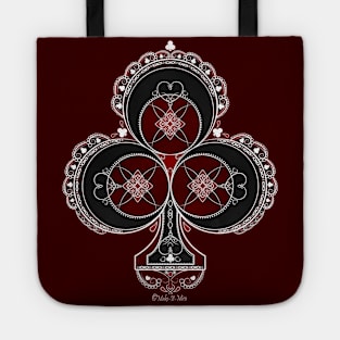 Delicate Ace of Clubs Luxury Edition Tote