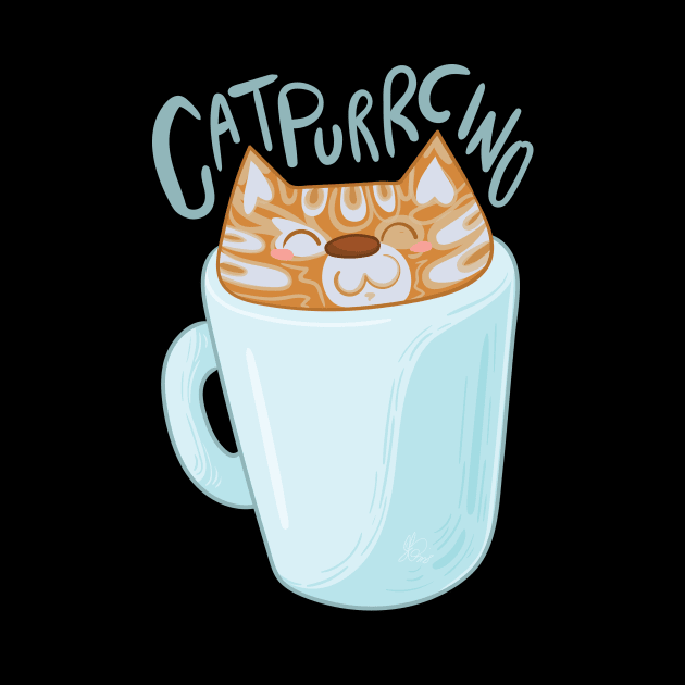 Catpurrcino by KPrimeArt