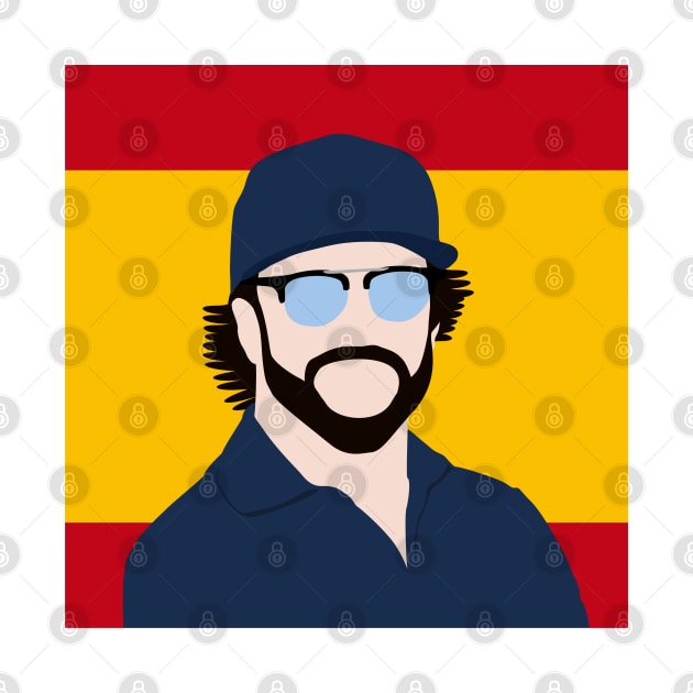 Fernando Alonso Face Art - Flag Edition by GreazyL