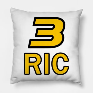 Daniel Ricciardo Number 3 Pillow