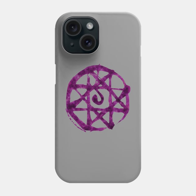 Alphonse seal purple Phone Case by Wyrneck