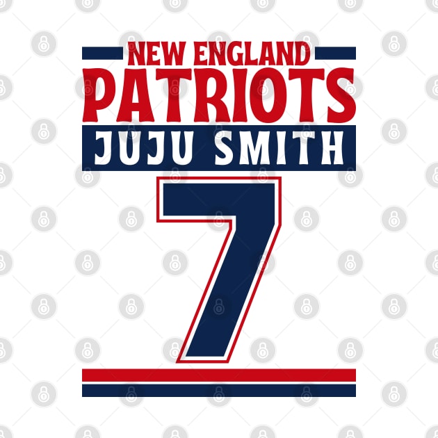 New England Patriots Juju Smith 7 Edition 3 by Astronaut.co