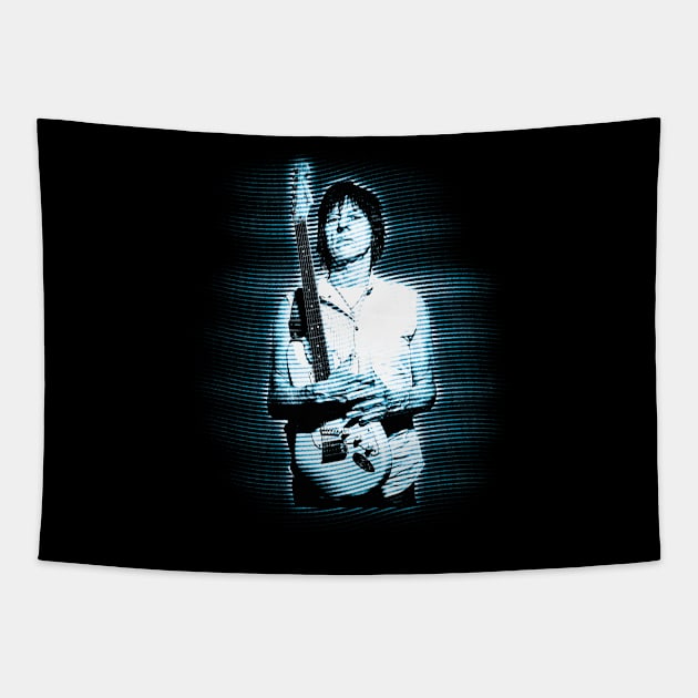 Jeff Beck Forever Pay Tribute to the Masterful Guitarist with a Classic Music-Inspired Tee Tapestry by Angel Shopworks