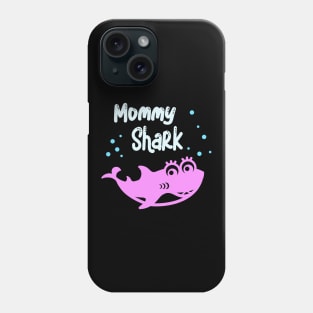 Mommy Shark Family Matching Look Mama Funny Sharks Phone Case