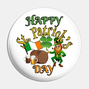 Happy St. Patrick’s Day Pin