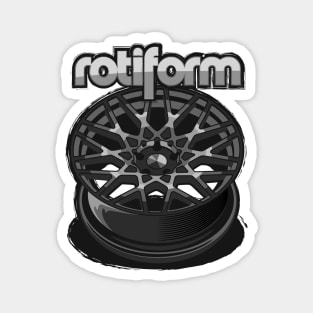 Rotiform R110 vector illustration (Grey) Magnet