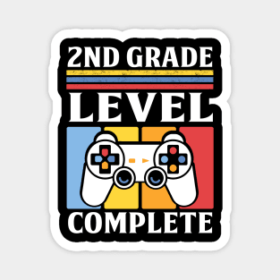 2nd Grade Level Complete Video Game Player 2019 Graduation Magnet