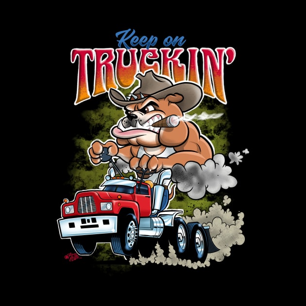 Keep on Truckin’ by CaricatureWorx