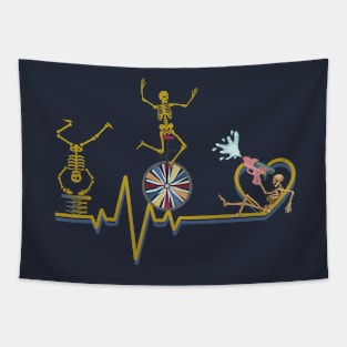 Skeleton Lifeline Tapestry