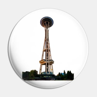 Space Needle (digital oil) Pin