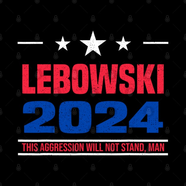 Funny Lebowski Political Election Vote 2024 by Emily Ava 1