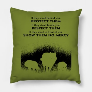 Protect Them - Wolves Pillow