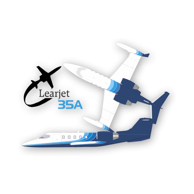 Learjet 35a by GregThompson