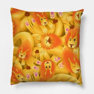 Spaghetti Lions Pillow