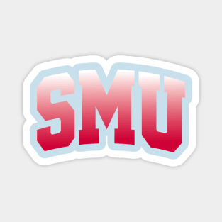 SMU Ombre Logo Magnet