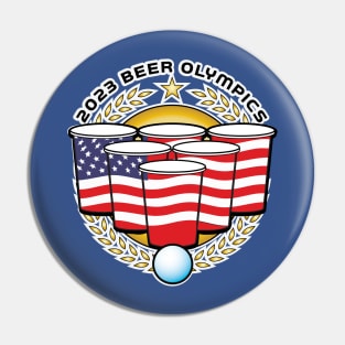 Beer Olympics Pin