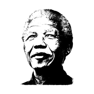 Nelson Mandela Portrait Pop Art T-Shirt