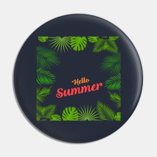 Aloha summer Pin