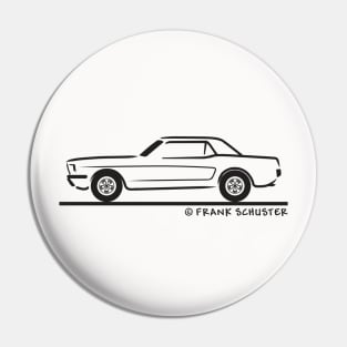 1964 Mustang Coupe Pin