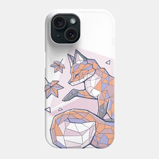 Paper Fox Phone Case