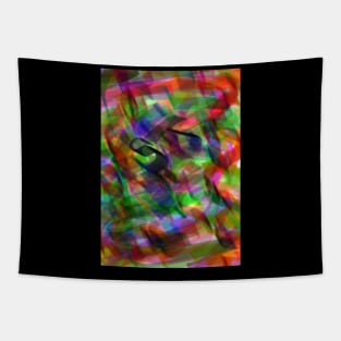 Confused colors Tapestry