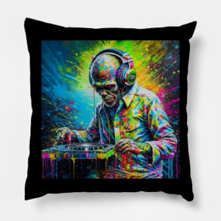 Zombie DJ Pillow