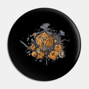 rpg role play d20 Pin