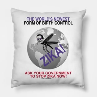 Stop Zika Now! Pillow