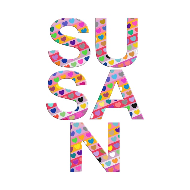 Susan, name, typography by Furashop