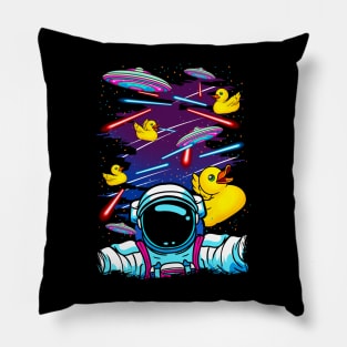 Astronaut Selfie Outer Space Gift Men Kids Women Funny Space Pillow