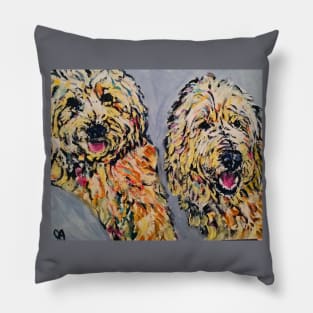 Priceless Goldendoodles Pillow