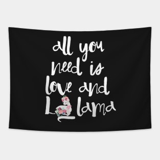 All you need is love and llama Tapestry