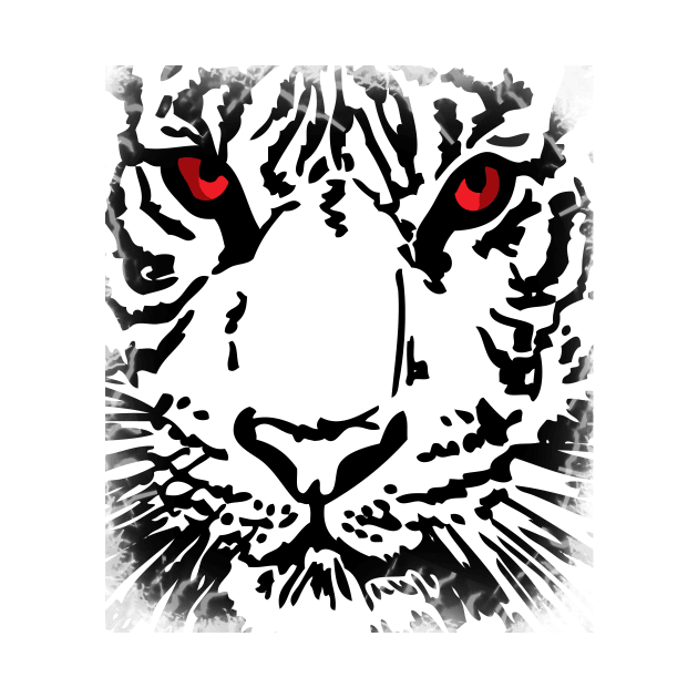 White Tiger by fyrrewolf