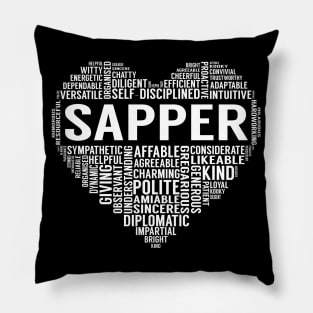 Sapper Heart Pillow