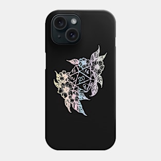 DnD D20 Flower Pastel Phone Case