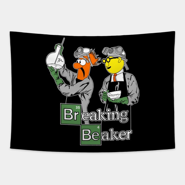 Breaking Beaker Tapestry by zomboy