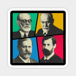 Sigmund Freud Comics Magnet