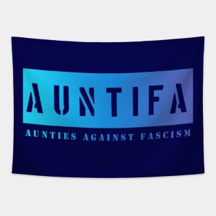 Auntifa: Aunties Against Fascism Tapestry