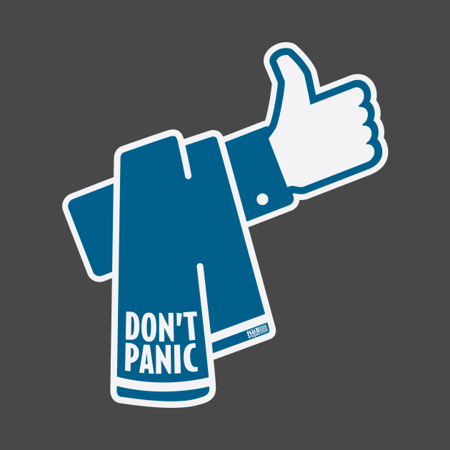 hgttg / Thumb NO PANIC by masvolpi