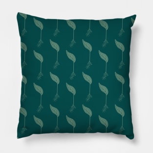 Pattern with seedling Pillow