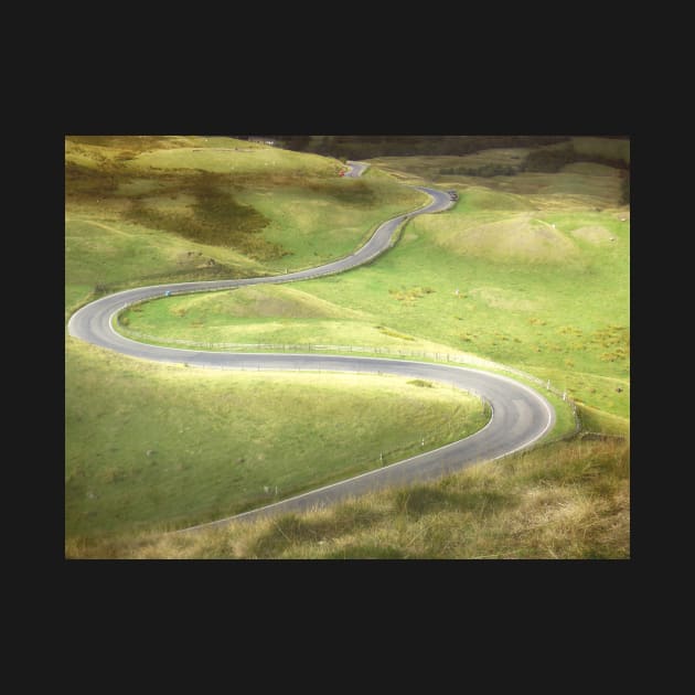 A Winding Road, Derbyshire by rosedew