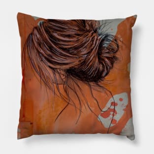 orange crush Pillow