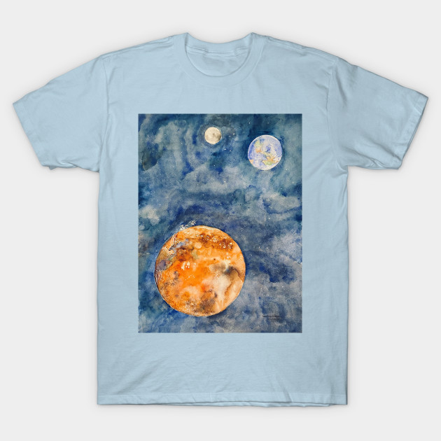 Disover Mars - Space - T-Shirt