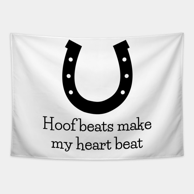 Horse quotes funny equestrian gift cute style Tapestry by CameltStudio