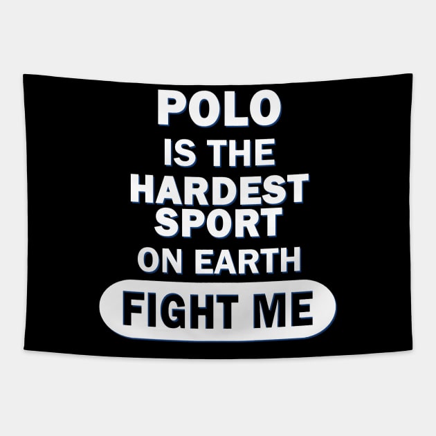 Polo Men Boys Sport Saddle Horse Gift Tapestry by FindYourFavouriteDesign