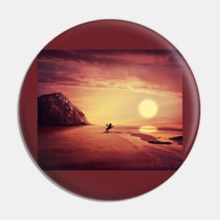 Wild Sunset Pin